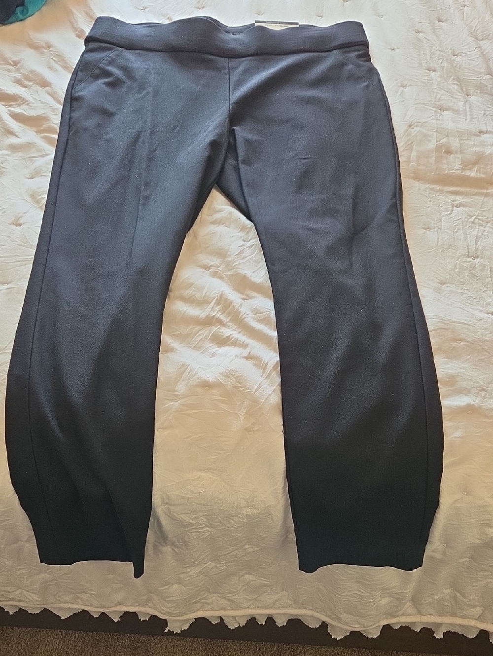 Women's Black Knit Pants